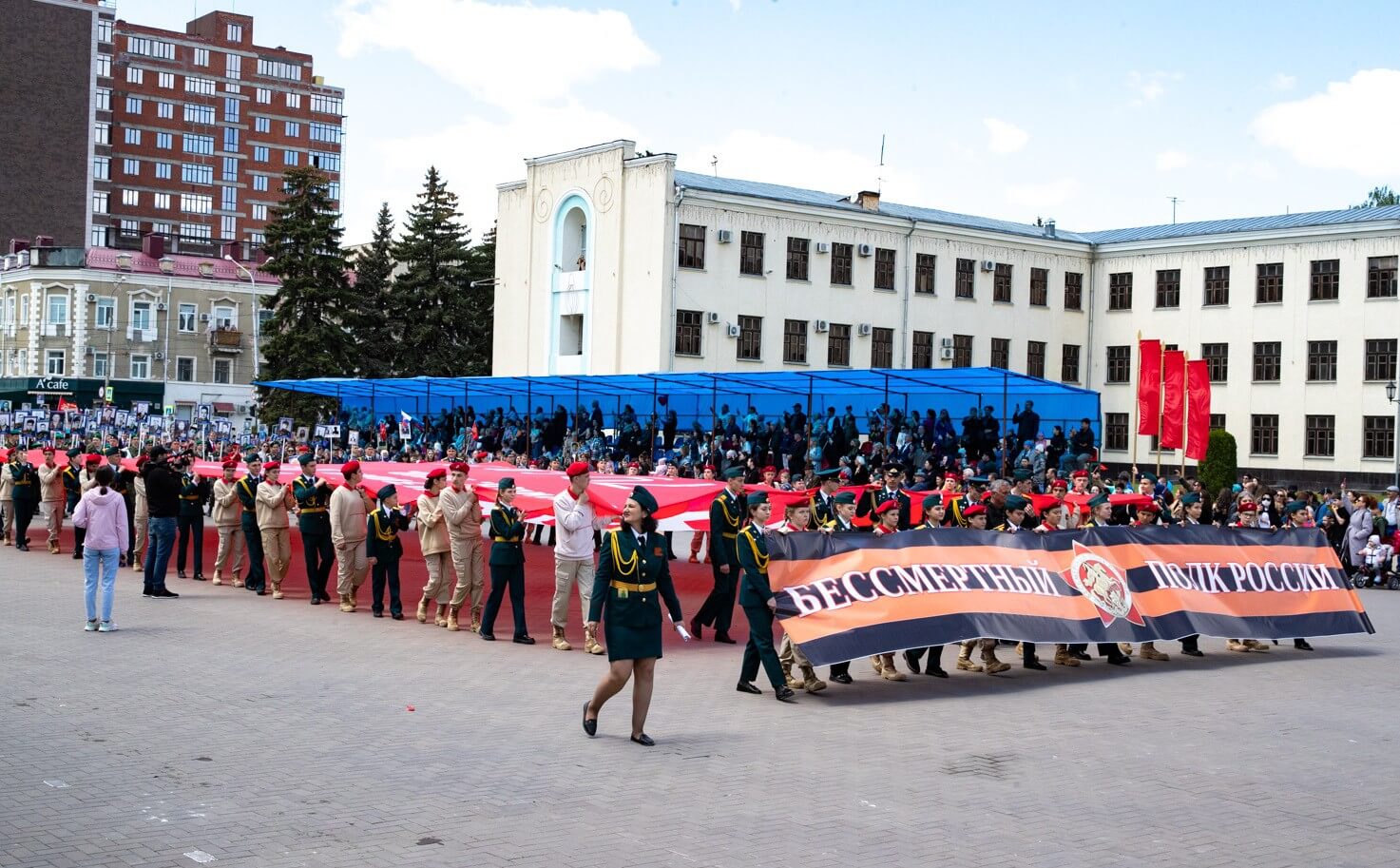 В «Бессмертном полку» в столице Карачаево-Черкесии прошли более 20 тыс человек